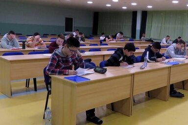 A tanulószoba egyben konferenciaterem  (Fotó: Kecskés István)