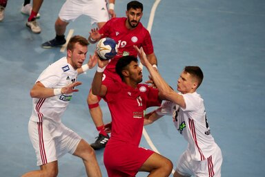 Bahrein nem tudott mit kezdeni a magyar védekezéssel (Fotó: IHF)