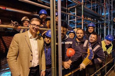 Az államfő bejelentése szerint a háztartások számára nem változik a villanyáram ára (Instagram/buducnostsrbijeav)