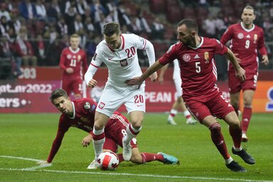 Magyarország mindhárom pontot elhozta Varsóból (Fotó: Beta/AP)