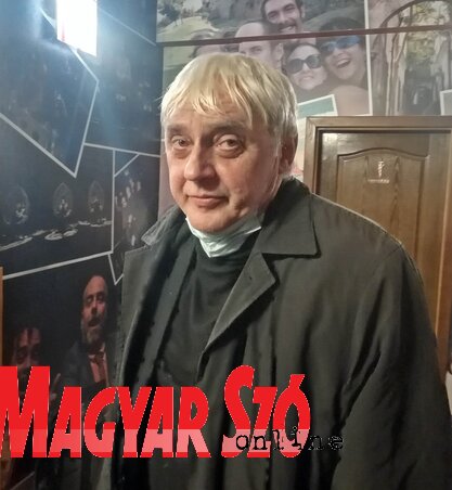 Nagy József a Desirén (Fotó: Lukács Melinda felvétele) Nagy József a Desirén (Fotó: Lukács Melinda felvétele)