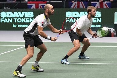 A német páros bravúrosan fordított a britek ellen (Fotó: Beta/AP)