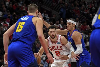 Zach LaVine-ék egyre szebb álmokat szövögethetnek (Fotó: Beta/AP)