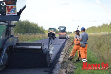 Sári és Nemesmilitics között már befejezték az út felújítását