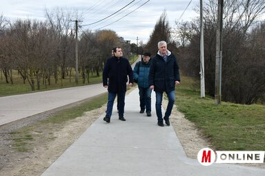 A város elöljárói megtekintették a fejlesztéseket