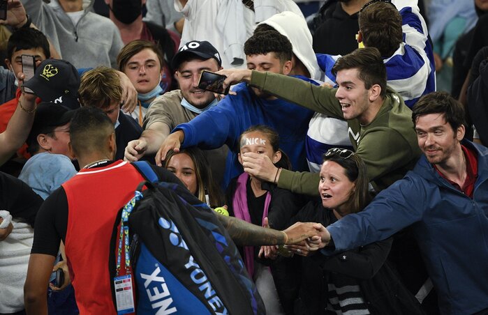 Ausztráliában Nick Kyrgios a kedvenc (Fotó: Beta/AP)