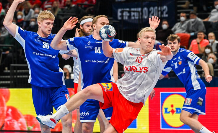 Dánia eddig minden meccsét könnyen nyerte (Fotó: MTI)