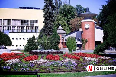 A legnépszerűbb idegenforgalmi helyszínek egyike, Vrnjačka banja (Tóth Báthori Erzsébet felvétele)