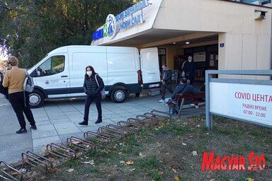 A székvárosban 8494 aktív fertőzöttet tartanak számon (Dávid Csilla felvétele)
