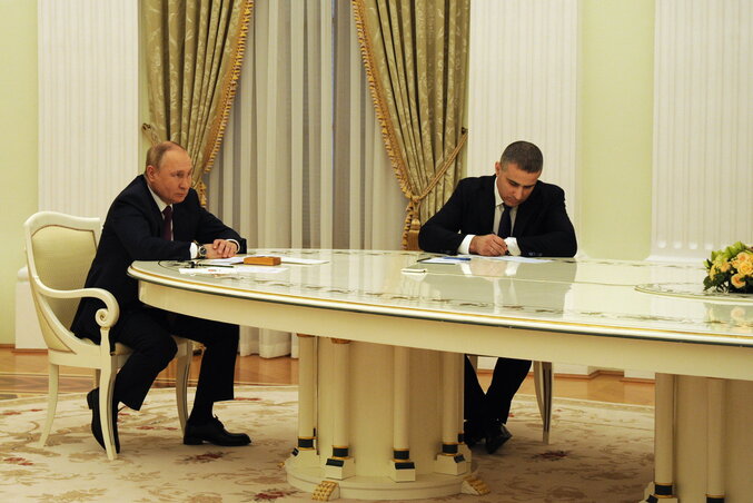 Vlagyimir Putyin (Fotó: MTI/Kreml)