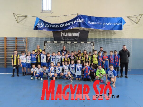 A legjobb négy csapat a 2011-es korosztályban (a szerző felvétele)