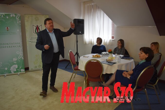 A motivációról Vass Vilmos tartott előadást (Patyi Szilárd felvétele) A motivációról Vass Vilmos tartott előadást (Patyi Szilárd felvétele)