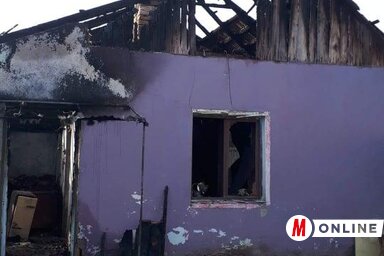Urbán Erika háza még november végén égett le (Fotó: Magyar Szó archív)