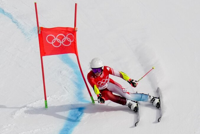 Lara Gut először nyert olimpiai aranyat (Fotó: Beta/AP) Lara Gut először nyert olimpiai aranyat (Fotó: Beta/AP)