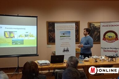 Pletikoszity Árpád, a rendezvény előadója (Kancsár Izabella felvétele)