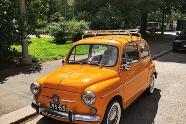 Régebbi típusú Fiat 500 (Illusztráció/ Pixabay)