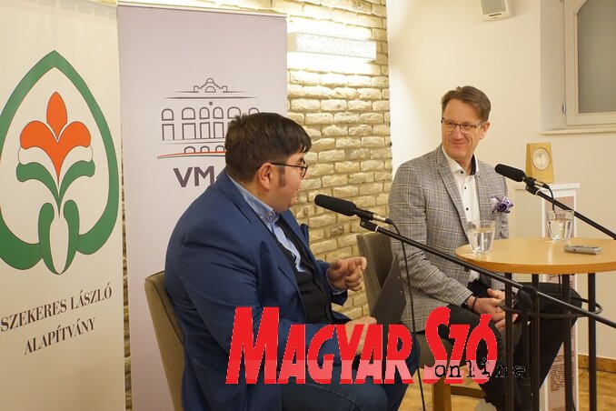 Agárdi Gábor és Dudás Viktor (Fotó: Lukács Melinda) Agárdi Gábor és Dudás Viktor (Fotó: Lukács Melinda)