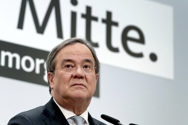 Armin Laschet támogatottsága alig 26 százalék, így egyre több jel utal arra, hogy mégsem ő lesz a CDU/CSU kancellárjelöltje (Fotó: Beta/AP)