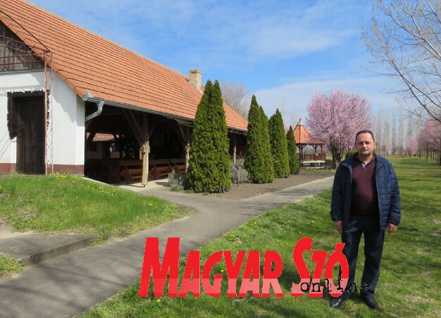 Talpai Sándor: A cél a fejlesztés (Kecskés István felvétele) Talpai Sándor: A cél a fejlesztés (Kecskés István felvétele)