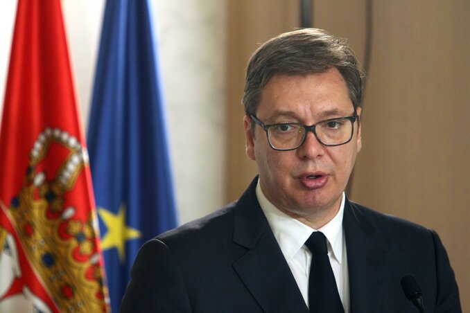 Aleksandar Vučić (Fotó: Beta)