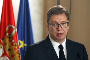 Aleksandar Vučić (Fotó: Beta)
