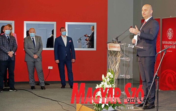 Nenad Ivanišević: A vállalkozói légkört a járványhelyzet sem tudta elfojtani, csupán ideiglenesen csillapítani (Fotó: Ótos András)