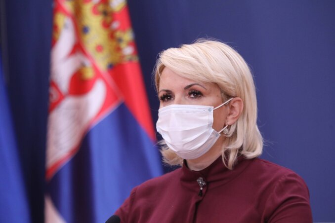 Darija Kisić Tepavčević (Fotó: Beta) Darija Kisić Tepavčević (Fotó: Beta)
