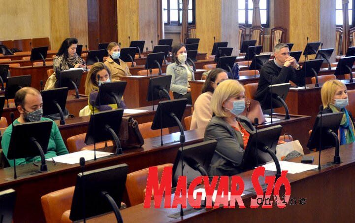 A bemutatón számos újvidéki tudományos közösség is részt vett (Fotó: Dávid Csilla) A bemutatón számos újvidéki tudományos közösség is részt vett (Fotó: Dávid Csilla)