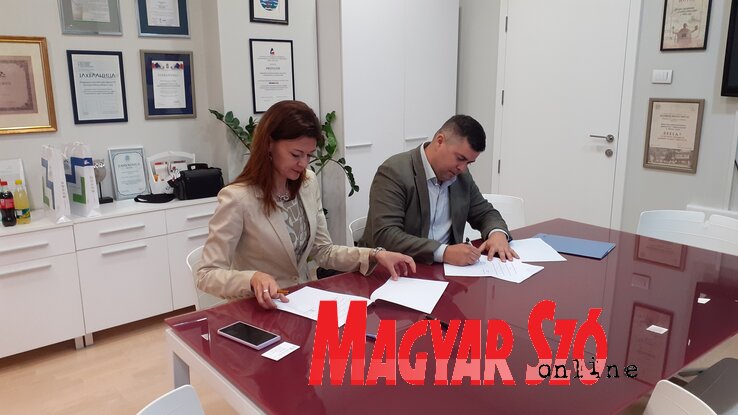 Milica Pavkov Hrvojević és Nemanja Erceg (Fotó: Dancsó Áron) Milica Pavkov Hrvojević és Nemanja Erceg (Fotó: Dancsó Áron)