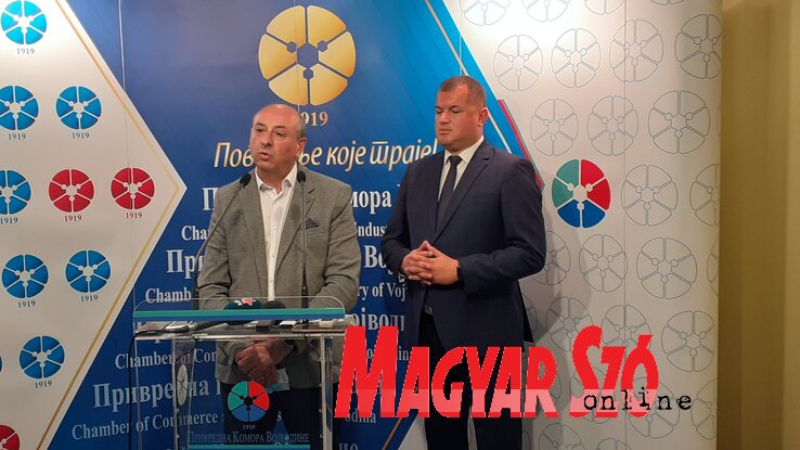 Dr. Branislav Vlahović és Mladen Petković (Fotó: Győri Norbert)