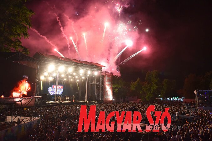 A koronavírus-járvány miatt sokáig kérdéses volt az EXIT fesztivál megrendezése, de mára már biztossá vált, hogy augusztus 13-a és 16-a között újra jó buli lesz a várban (Ótos András felvétele)