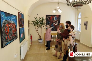 Klájó Adrián táraltvezetésével tekinthették meg az érdeklődők szombaton este a kiállítást