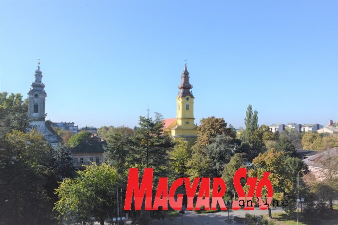 Verbász madártávlatból (Paraczky László felvétele) Verbász madártávlatból (Paraczky László felvétele)
