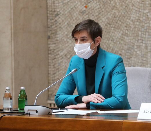 Ana Brnabić (Fotó: Beta)