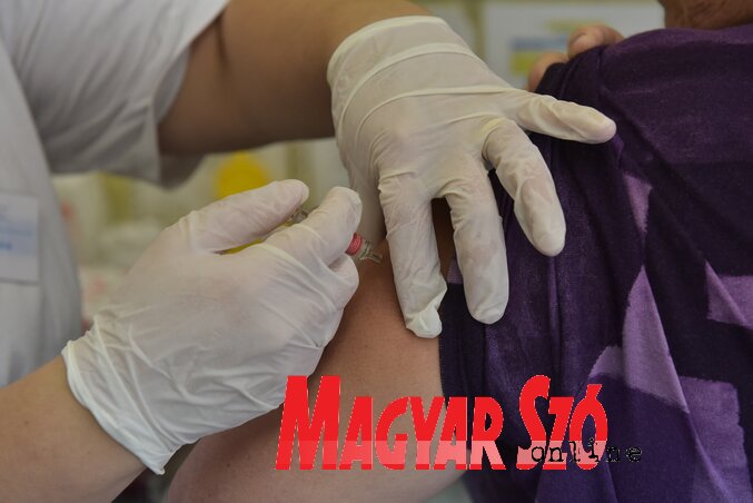 Idén négy komponensű védőoltás áll a lakosság rendelkezésére(Gergely Árpád felvétele)