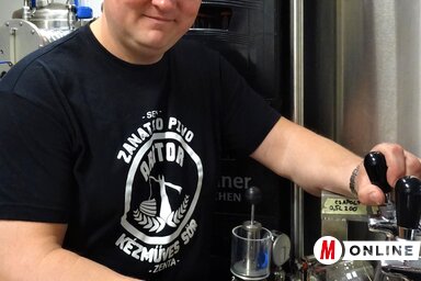 Tóth Norbert, az Arator sörfőzde egyik tulajdonosa