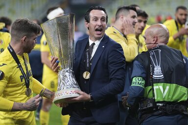 Emery ötből négy El-döntőt megnyert csapataival (Fotó: Beta/AP)