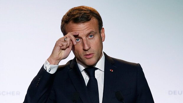 Emmanuel Macron (Fotó: Beta/AP)