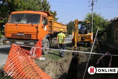 Óbecsén a háztartások mintegy 60 százaléka már csatlakozott a rendszerre (Fehér Rózsa felvétele)