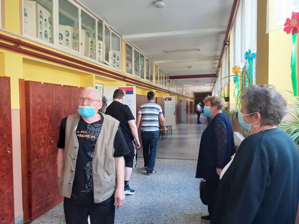Nagy szavazókedvet váltott ki a választást megelőző heves kampány Bácskossuthfalván (Fotó: Kazinczy Paszterkó Diana)