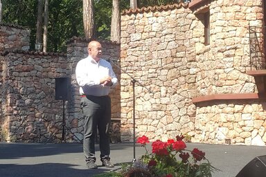 Pásztor István: Jövő szeptembertől 40 perc alatt lehet majd Szabadkáról Szegedre vagy Szegedről Szabadkára közlekedni (Fotó: Lackó Varjú Sára)