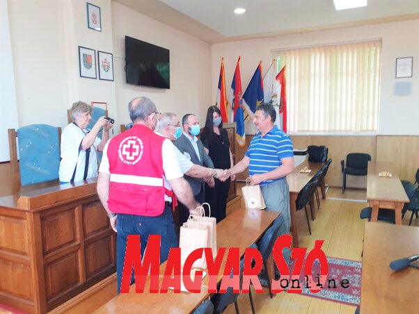 A pacséri Makai Károly Topolya község legaktívabb véradója A pacséri Makai Károly Topolya község legaktívabb véradója