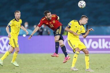 A spanyolok nem találtak be a svédek hálójába (Fotó:Beta/AP)