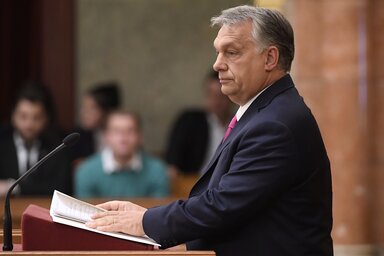 Orbán Viktor (Fotó: Beta/AP)