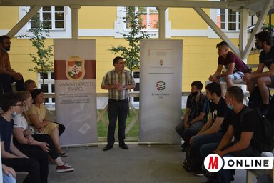 Baráth Gábor Gergely köszönetet mondott a részvételért (Fotó: Patyi Szilárd)