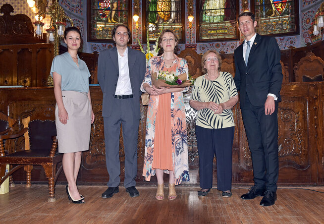 Nevena Mlinko, Patyi Szilárd, Góli Kornélia, Bodrogvári Gyöngyi és dr. Pásztor Bálint