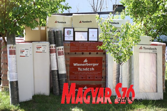 A Bethlen Gábor Alapkezelő Zrt. jóvoltából vásárolt építőanyag