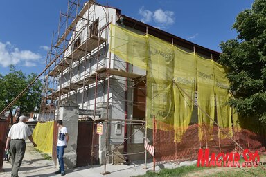 A palánkaiak arra a legbüszkébbek, hogy sikerült megmenteni az enyészettől a több mint százéves épületet