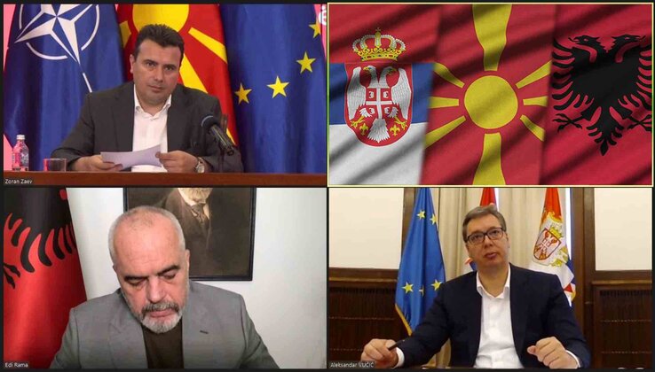 Megállapodtak abban is, hogy július 29-én Szkopjében újra találkoznak és további megállapodásokat írnak alá (Fotó: Beta) Megállapodtak abban is, hogy július 29-én Szkopjében újra találkoznak és további megállapodásokat írnak alá (Fotó: Beta)