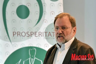 Dr. Nagy Imre: Annak örülök legjobban, hogy a Prosperitati Alapítványnak köszönve felpezsdült a gazdasági élet Vajdaságban és Szerbiában is (Fotó: Ótos András)